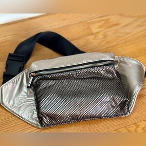 NEW RBX GOLD Puffer Fanny Pack/ Belt Bag